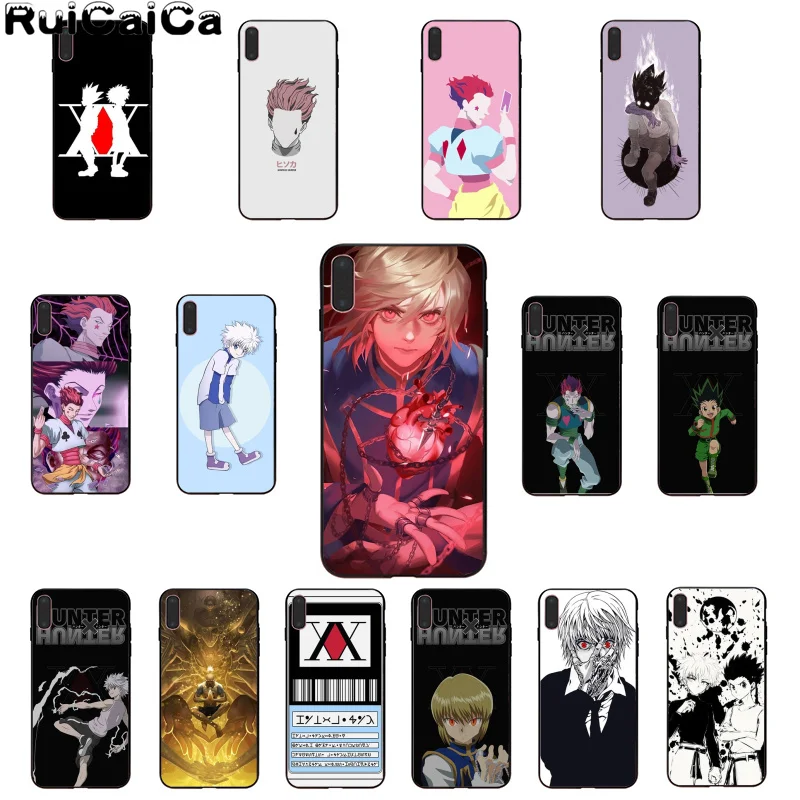 Чехол для телефона RuiCaiCa hunter x hunte iPhone 8 7 6 6S Plus 5 5S SE XR X XS MAX | Мобильные телефоны и