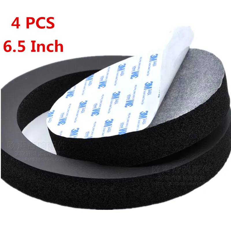 4Pcs 6.5 Inch Speaker Accessories Parts Audio Self