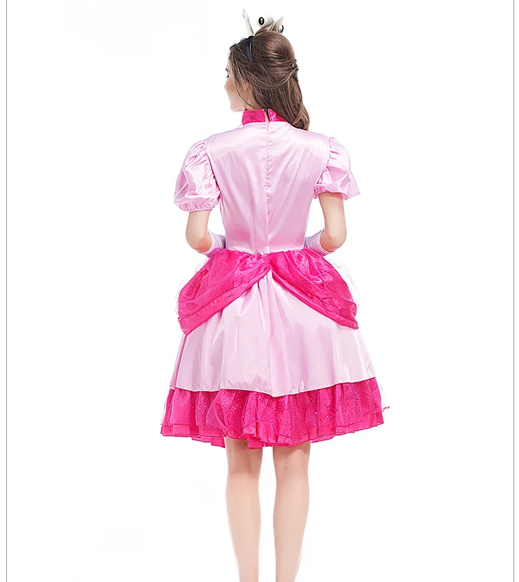 Halloween Princess Peach Costume For 