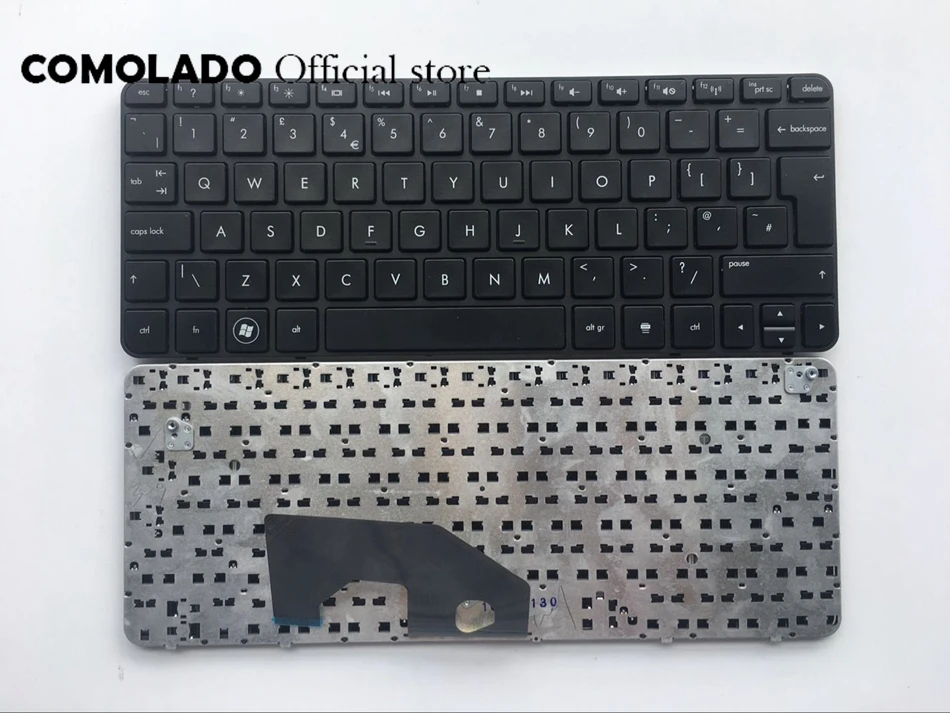 Британская клавиатура для HP mini 210 220 mini210 mini210-1000 210-1000 черная с рамкой британская