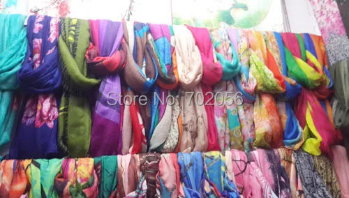 Рисунок 3 - Смешанный шарф шаль накидка ponch 50 шт