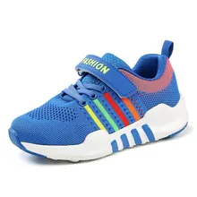 2017New Spring Autumn Fashion Kids Sneakers High Quality Running Shoes Little Kid/Big Size Children Shoes With Light Casual Baby autumn 2018 girls tall knee high top casual sneakers children fashion lace up mid calf boot trainer shoes toddler little big kid