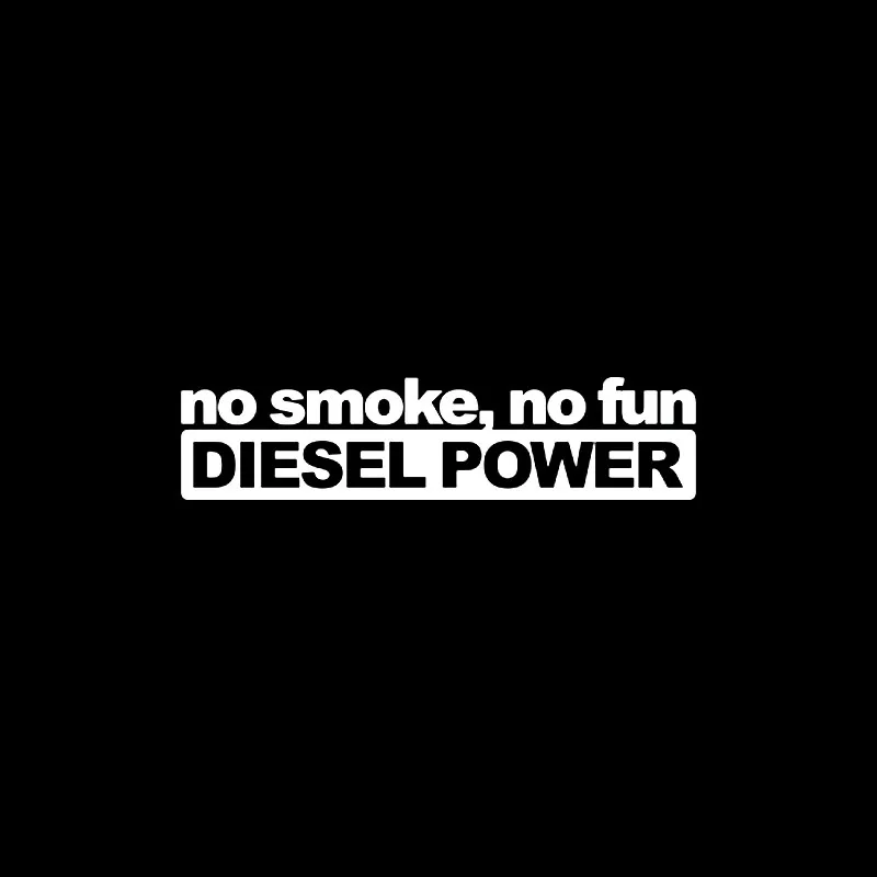 pegatina racing Tdi Repro No Smoke No Fun