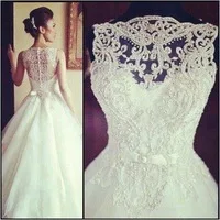 2013 New Arrival Amazing Sleeveless Crystal Ball Gowns Wedding Dresses Free Shipping