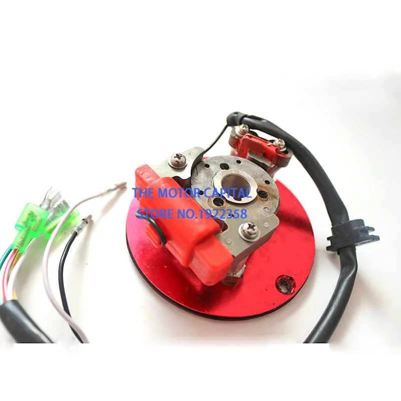 Красный гоночный статор ротора CDI комплект для YCF Пит Dirt велосипеды 110cc 125cc мотоцикл
