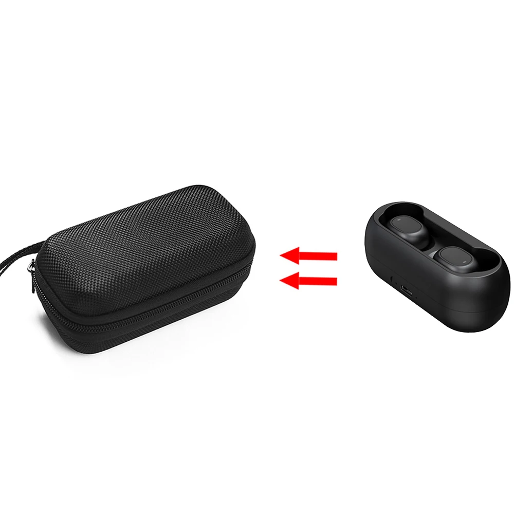 Для SoundPEATS truefree беспроводная Bluetooth гарнитура защитная сумка коробка для хранения Сжатый жесткий корпус портативный чехол для наушников