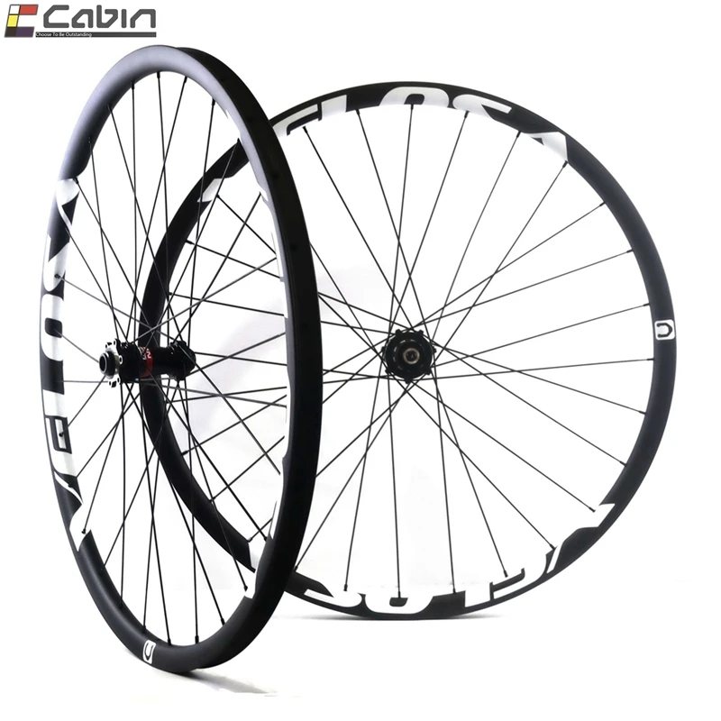 

29inch light off set AM hookless carbon wheels with Nevatec D641/642 hubs,Velosa MTB asymmetric rims with Pillar 1420 spokes