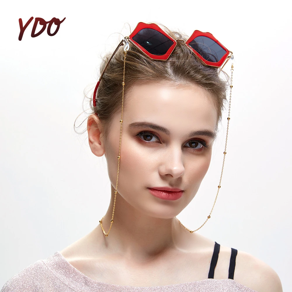 YDO новинка 2019 золотая цепочка для очков винтажный металлический шнур 80 см