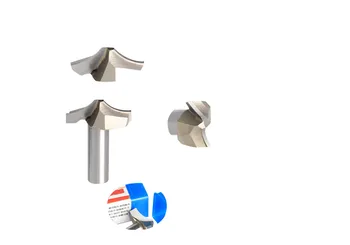 

1pc High Hardness Trim Engraving Router Bit R Angle Mill Cutter Woodworking Letter Carving and Bottom Clearing Tool Vx1-2x5-16
