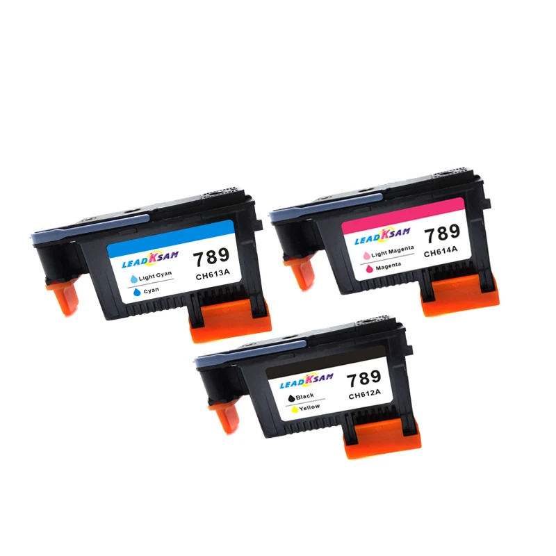4 шт. для печатающей головки 789 Designjet L25500 совместима с головкой hp789 CH612A CH613A CH614A|hp 789|hp