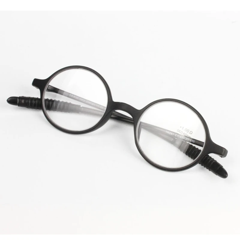 

2016 Retro Round Stylish TR90 Reading Glasses Men Women Eyeglasses+1.0+1.5+2.0+2.5+3.0+3.5