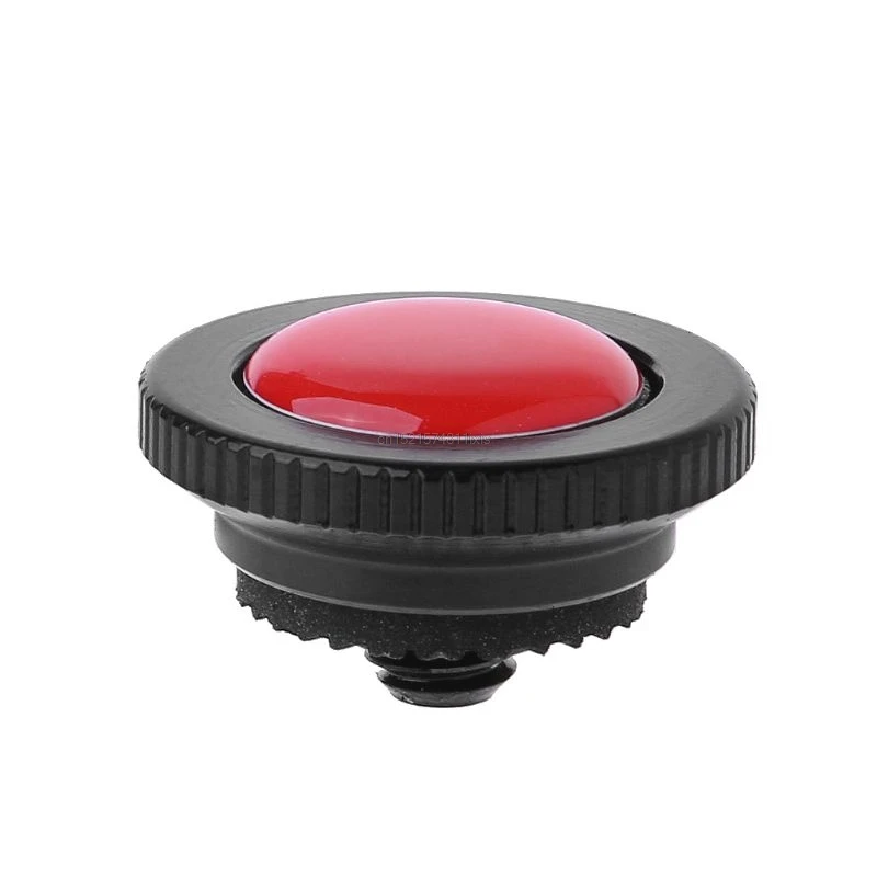 Red Manfrotto Round Quick Release Plate For Compact Action Tripodsin
