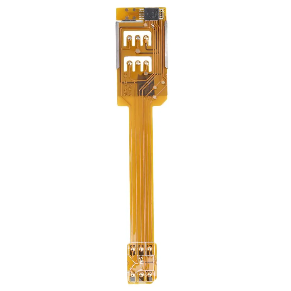 8 pcs Mobile Phone Double Dual SIM Card Adapter Use Two SIM for Samsung