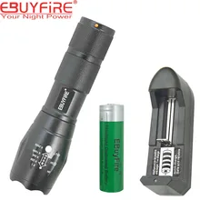 Ebuyfire Mi-E17 светодиодный фонарик 18650 Факел Водонепроницаемый 3x AAA свет xm-l T6 3800LM Батарея