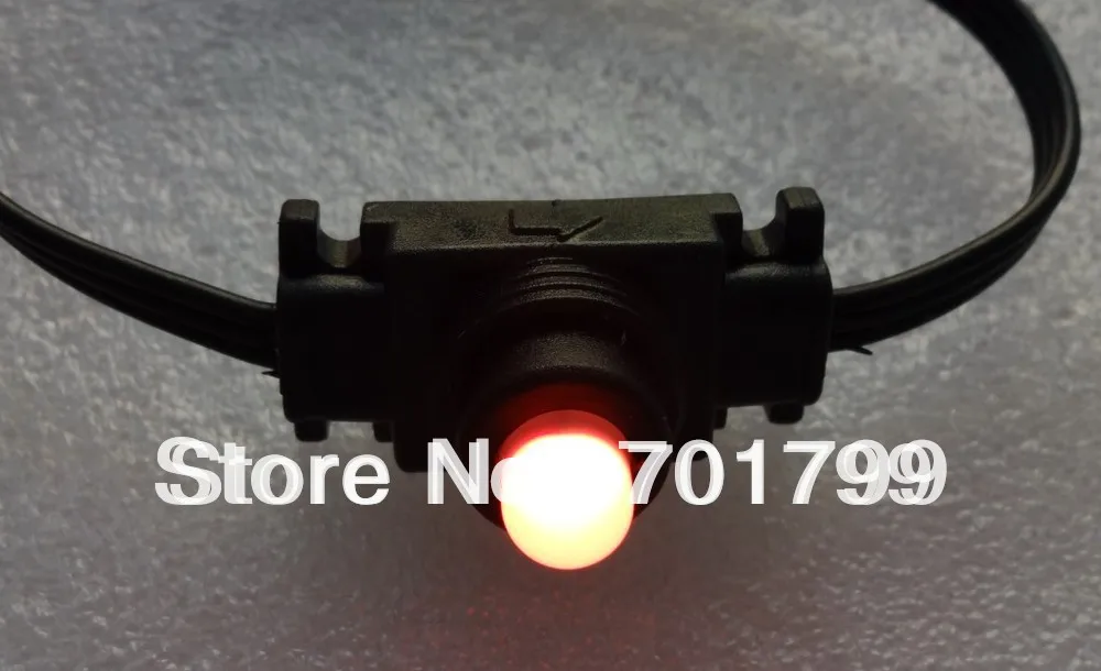 

50nodes DC12V WS2811 LED technicolor pixel;waterproof, full color
