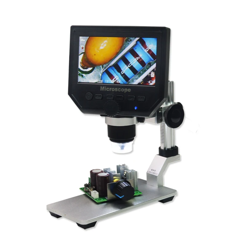 

600X PCB Mobile Repair Digital Microscope 3.6MP Screen Industry Video Microscope