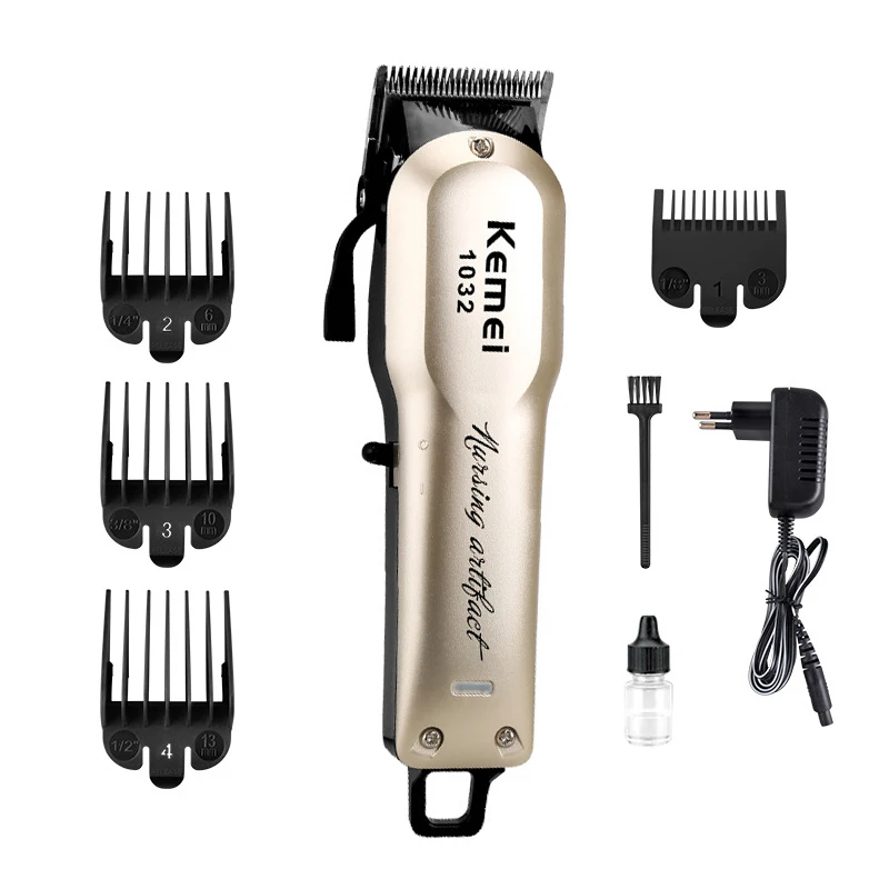 

100v-240v Kemei 8W hair trimmer for pet professional dog clipper animal hair cutting machine rechargeable haircut beard man