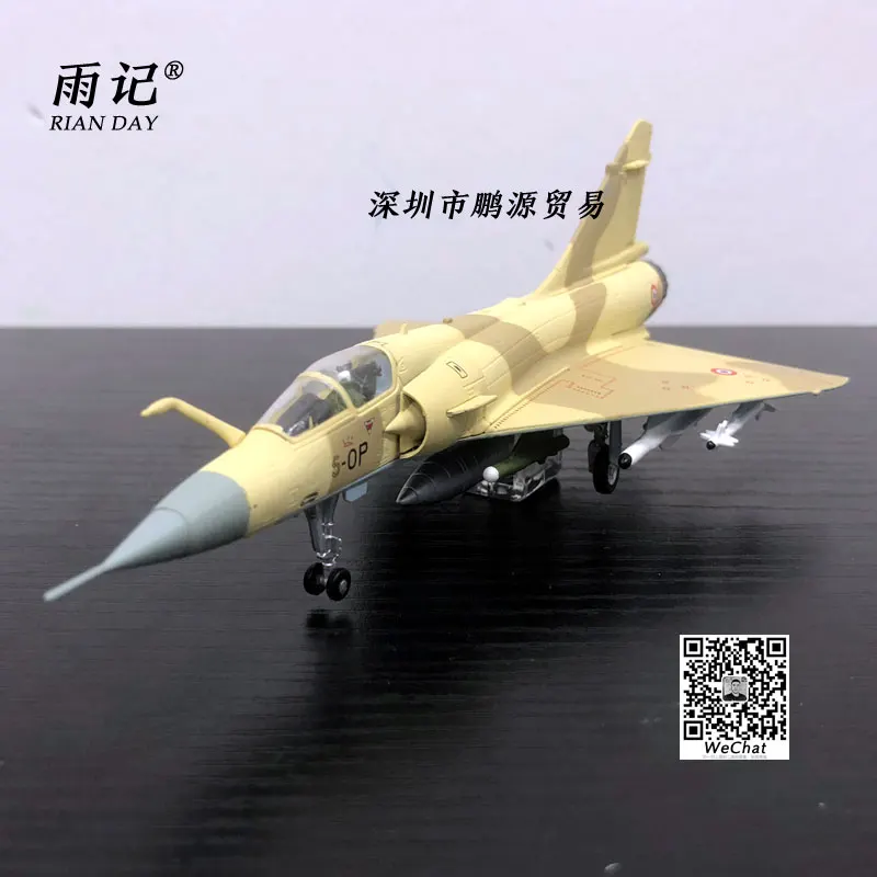 AMER 1/100 масштаб Франция dassaft Mirage 2000 истребитель литой под давлением металлический военный самолет модель игрушки для подарка/коллекции