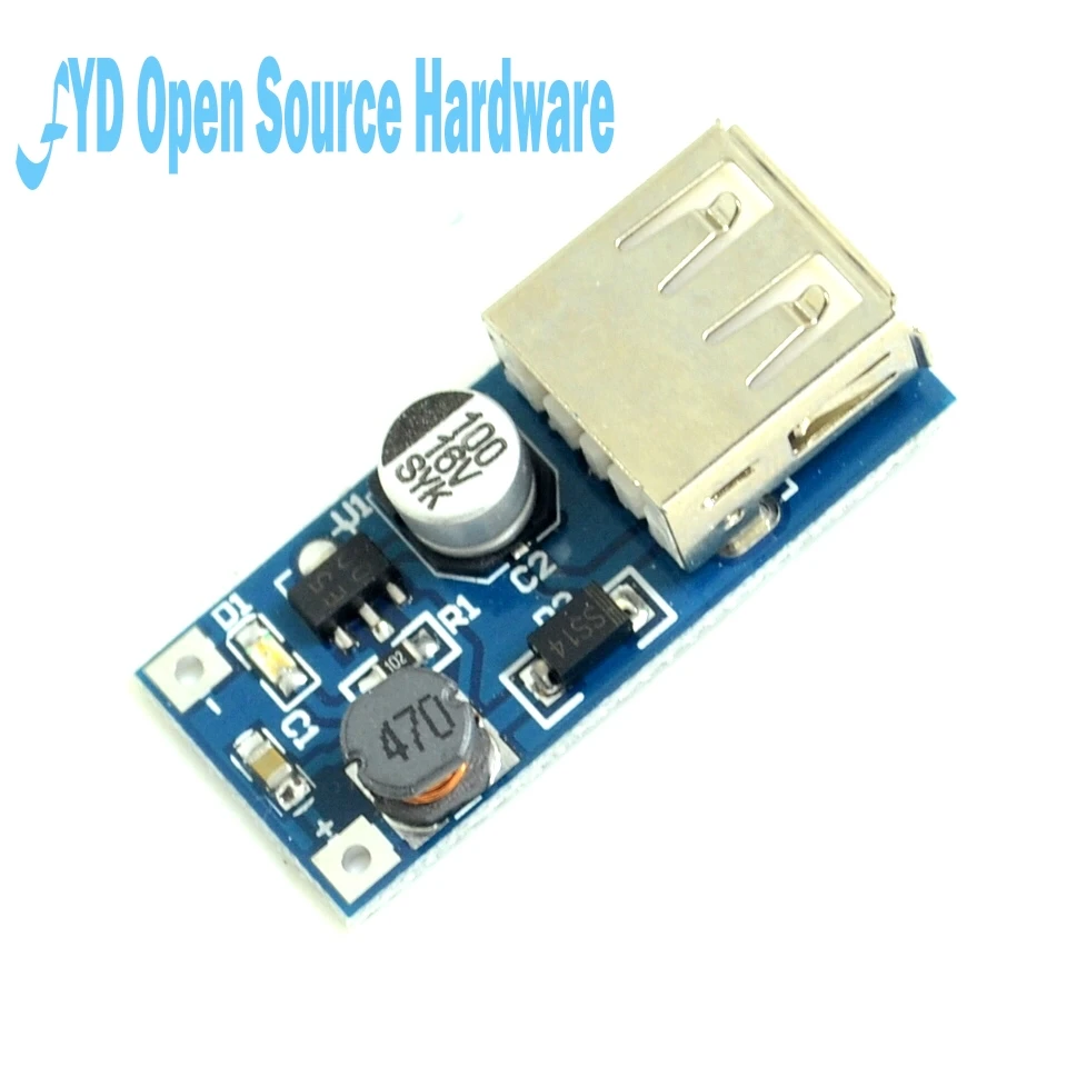 10pcs 5VDC DC boost module 0.9V 5V USB power booster module Boost