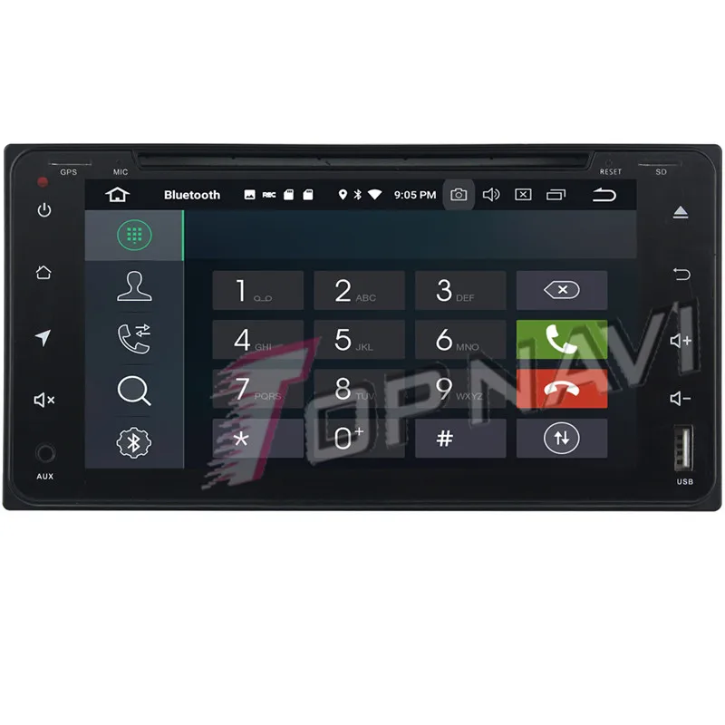 Автомобильный DVD проигрыватель Topnavi Android 8 0 медиа центр CD для Toyota RAV4/Corolla/Vios/Hilux Land