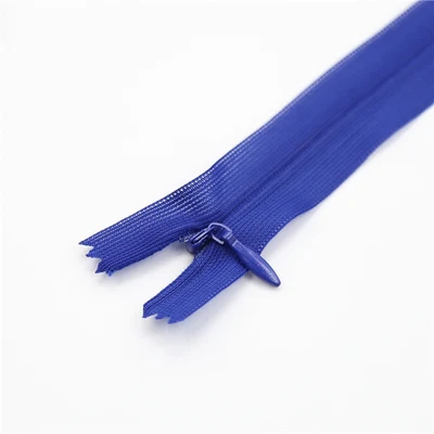 Alipress невидимая молния 100 шт DIY 3#40 см нейлоновые молнии для подушки/Skrit Швейные аксессуары портной инструменты 2-003 - Цвет: royal blue