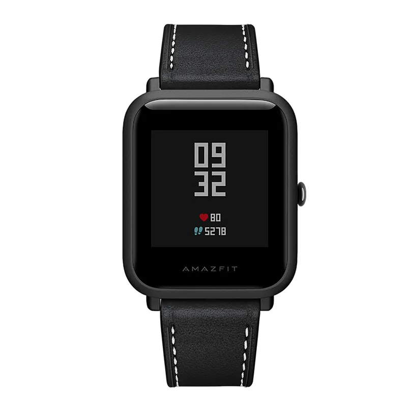 Металлическая пряжка для Xiaomi Huami Amazfit Bip/GTS ремешок кожаный ремешок спортивный Смарт-часы ремешок Amazfit Bip lite Ремешок Браслет