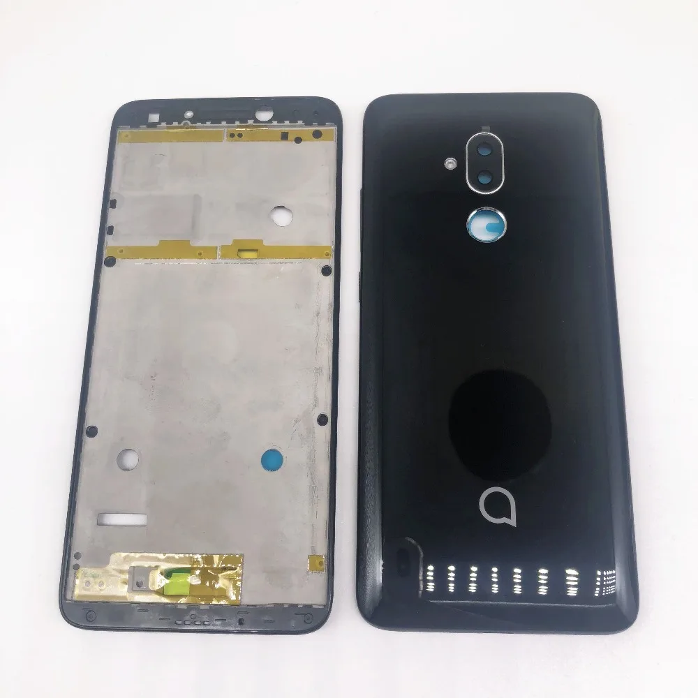 

Back Battery Cover Housing Rear cover For Alcatel 7 6062w A7 LCD front frame