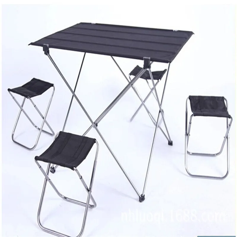 Портативный складной стол для пикника из алюминиевого сплава, ультра-светильник для кемпинга, походов, пикника, Складной Настольный светильник