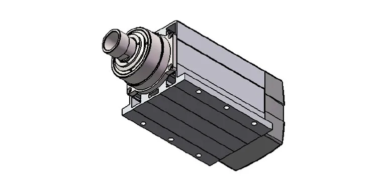 4.5KW ER32 AC 380 V 4 подшипники с воздушным охлаждением мотор шпинделя и 5.5kw AC380VVFD инвертор и ER32 сбора