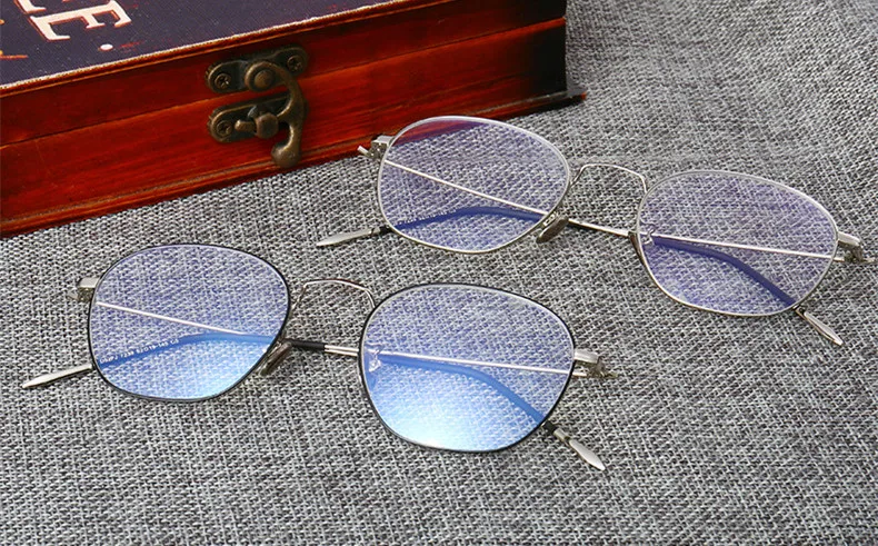 Европейский Стиль Модные оптические очки Рамка квадратные мужские деловые рамки студенческие простые женские очки по рецепту