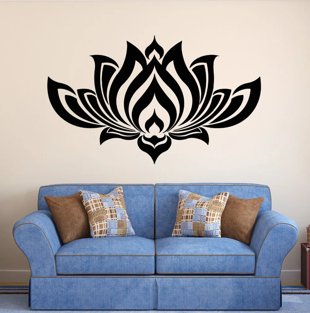 Lotus Mandala 3 Vinyl Wall art Sticker Decal Transfer