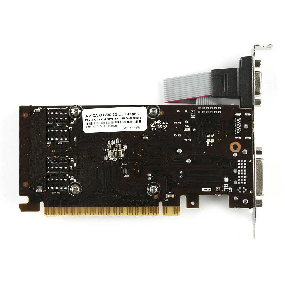 Высокое качество 2 ГБ DDR3 DVI VGA HDMI PCI E низкопрофильная Видеокарта