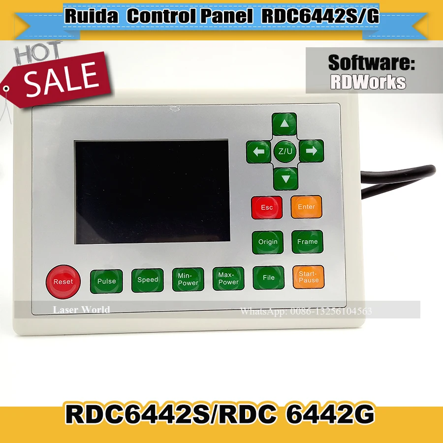 

Ruida Control Panel Model RDC6442S/RDC6442G Used for Laser Engraving and Cutting Machine High Quality Free Shipping
