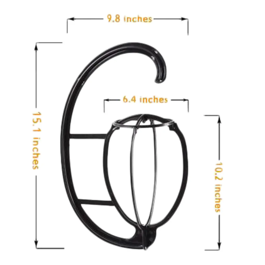 Стенды для париков голова Шапка Кепка держатель пластиковый складной стильный Крюк Тип стенд складные шляпы стеллаж для хранения парики поддержка Сушилка инструмент 0117