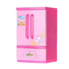 Refrigerator font b Toys b font Children Plastic Pretend Role Play Refrigerator Educational font b Toy