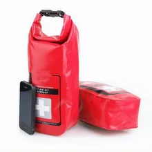 Экологически чистый пвх материал 2л Портативный Открытый кемпинг аптечка, водонепроницаемый спасательный мешок защита посылка