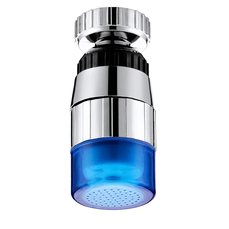 CY 8001 B7 7 Colors Flashing LED Faucet Light Basin Faucet LED Bathroom Faucets Led Shower Heads