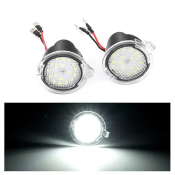 

2pcs LED Under Side Mirror Puddle Light For Ford F-150 EDGE Explorer Mondeo Taurus S-Max Led Rear Mirror Lamp Auto Replacement