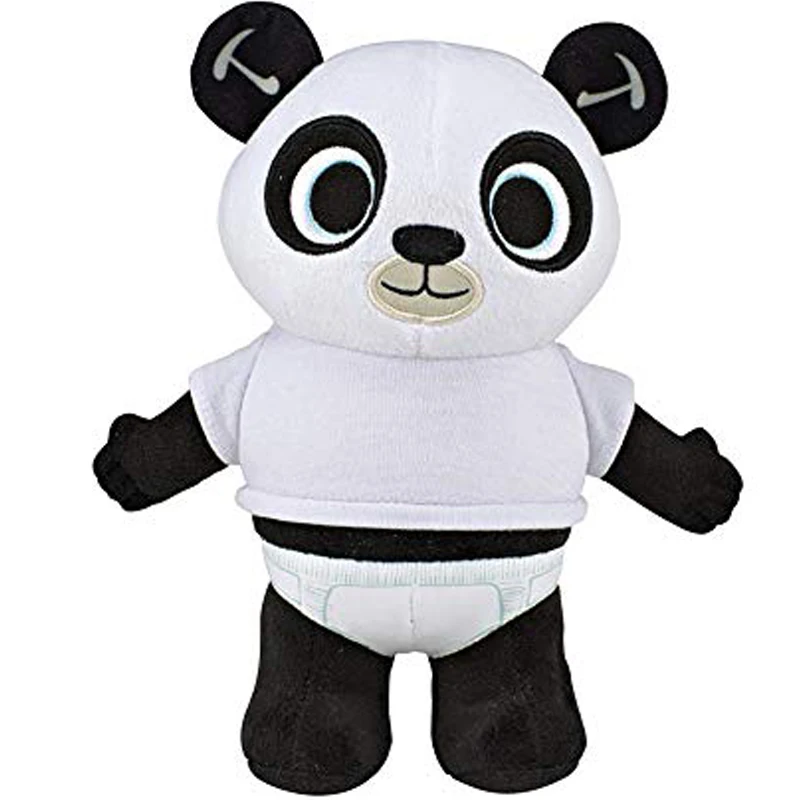 Настоящая плюшевая игрушка Bing Bunny sula flop Hoppity Voosh pando bing coco, плюшевая кукла peluche, игрушки для детей на день рождения, рождественские подарки - Цвет: 28cm