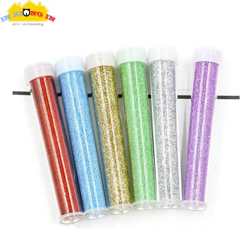 

6bottles Glitter Powders Nail DIY Art Shiny Pink Blue Red Powders Cosmetic Jewelry DIY Stuff Handmade Resin Craft Decor Sequins