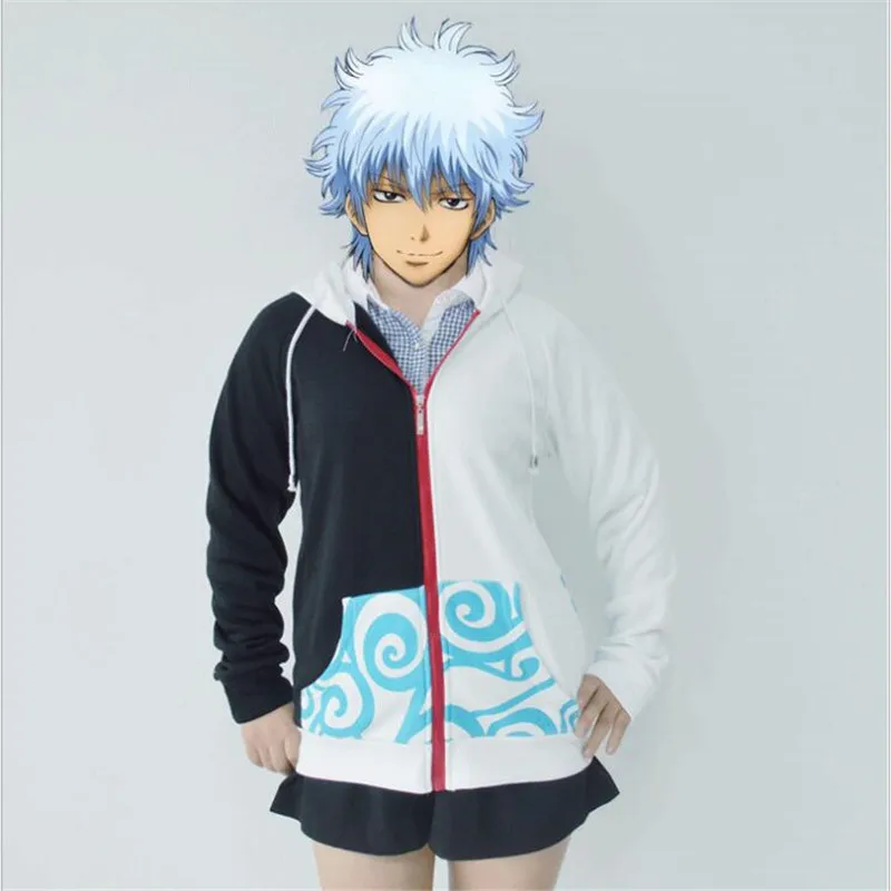 

Japanese Anime GINTAMA Sakata Gintoki Cosplay Costume Adult Unisex Masquerade Performance Free Shipping