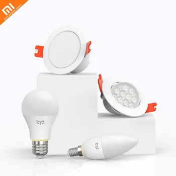 

In stock Xiaomi mijia yeelight Bluetooth grid version smart light bulb and downlight, spotlight work smart home