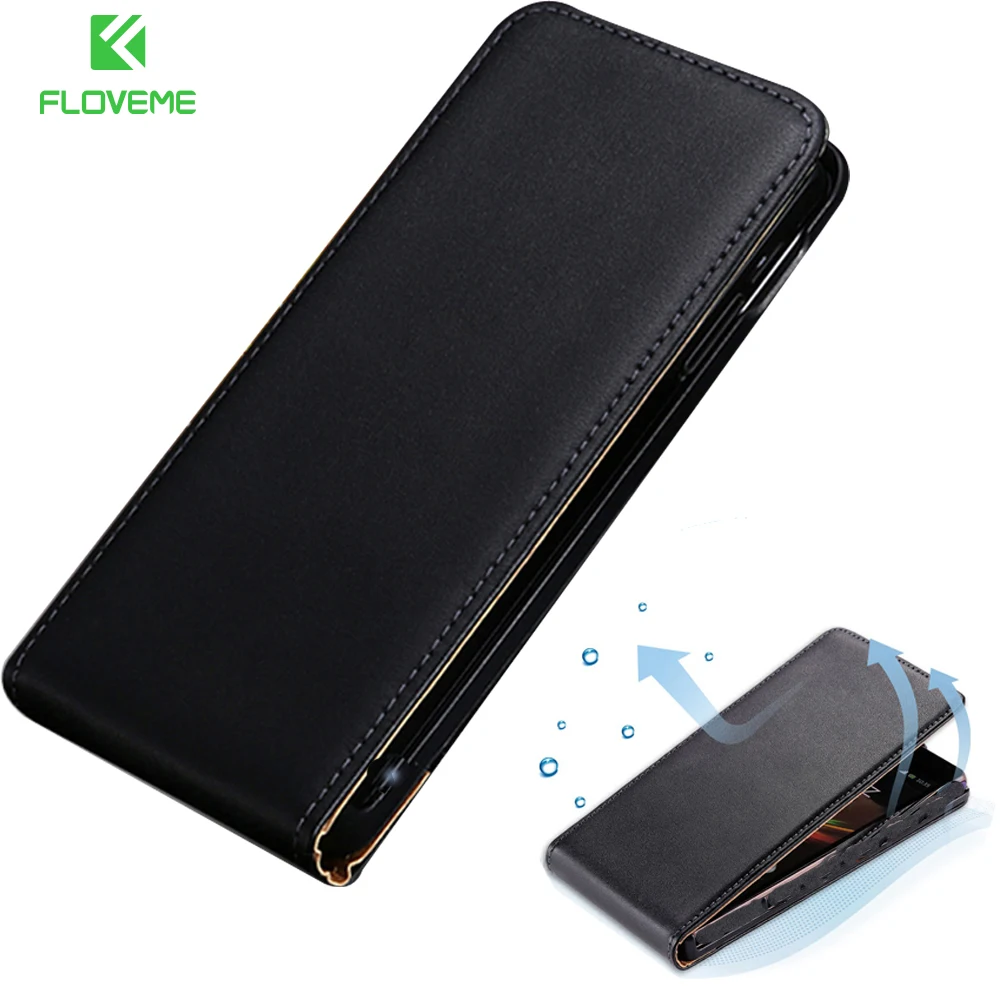 

FLOVEME Retro Leather Case For Sony Xperia Z L36H C6602 C6603 Sony Z3 Z2 Flip Full Body Protected Cover For Sony Xperia Z2
