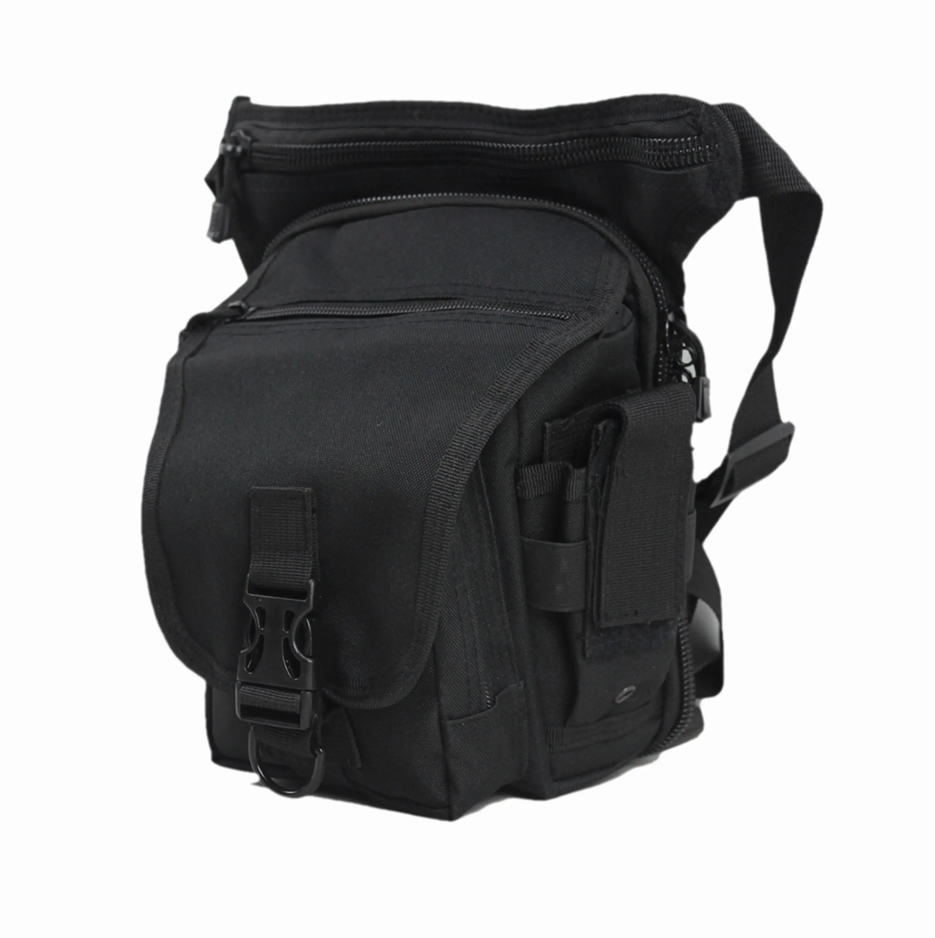 

2017 New Men's Nylon Travel Riding Motorcycle Military Belt Hip Bum Fanny Pack Waist Drop Hip Leg Bag