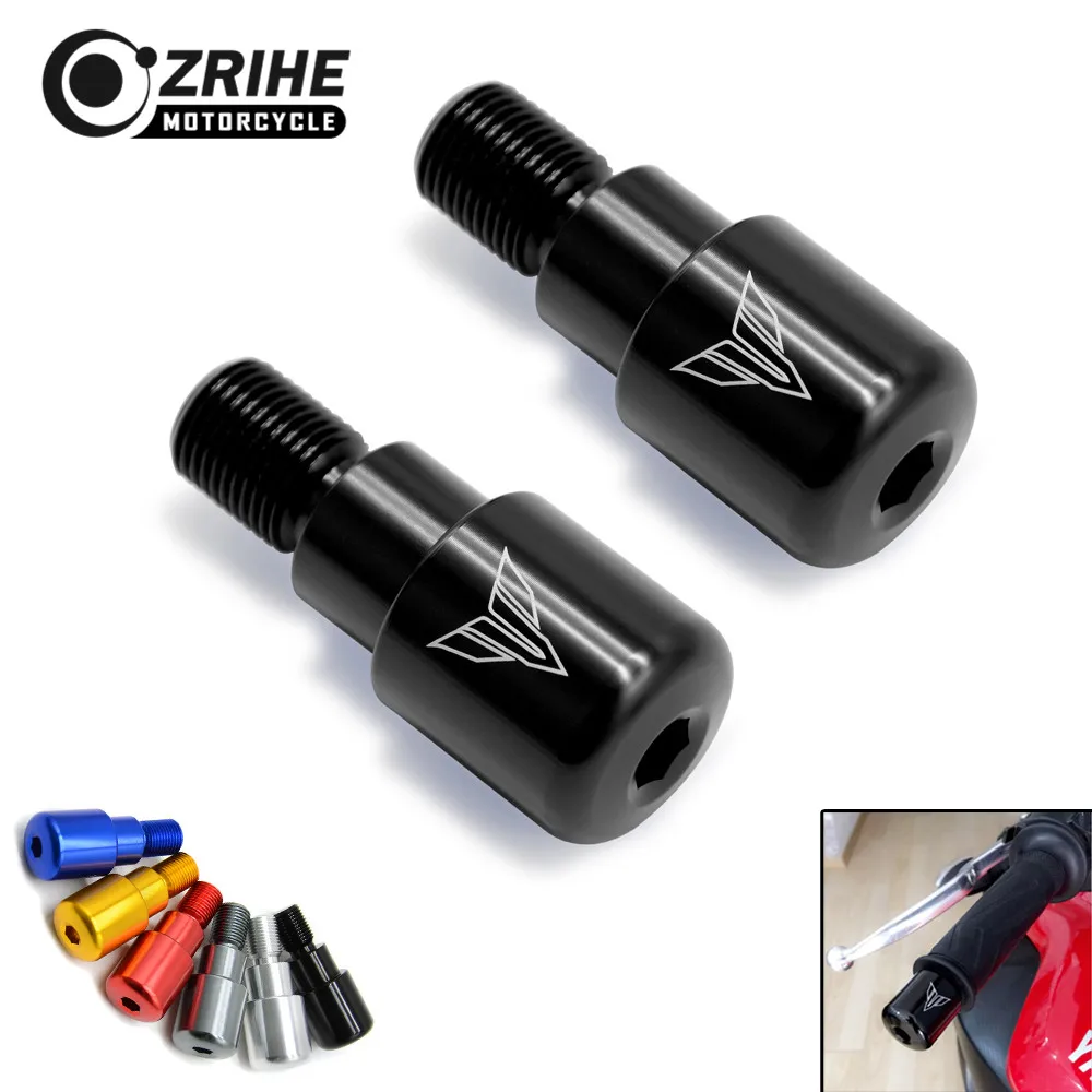 For YAMAHA SMAX 155 TDM 850 TDM 900A YP 400 MAJESTY motorcross Handlebar Grips Bar End Caps Slider Plugs dirt Bike
