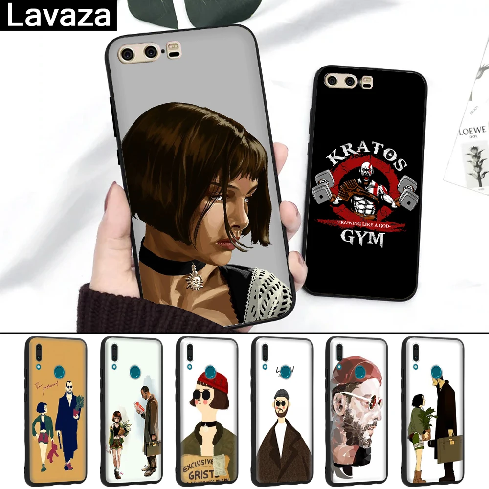 

Lavaza Leon Matilda Natalie Portman Movie Silicone Case for Huawei P8 Lite 2015 2017 P9 2016 Mini P10 P20 Pro P Smart 2019