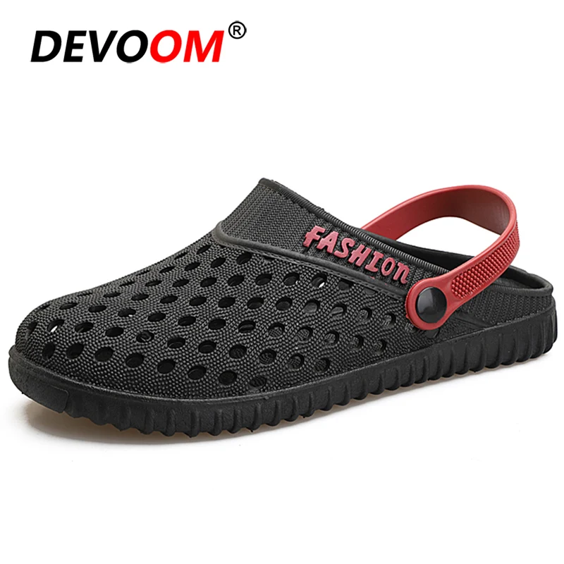 Fashion Native Shoes Simple Tong Homme Plage Summer Sandals Men Crocse-shoes Teenslippers Mannen Outdoor Slippers Mules Homme 44