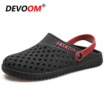 

Fashion Native Shoes Simple Tong Homme Plage Summer Sandals Men Crocse-shoes Teenslippers Mannen Outdoor Slippers Mules Homme 44
