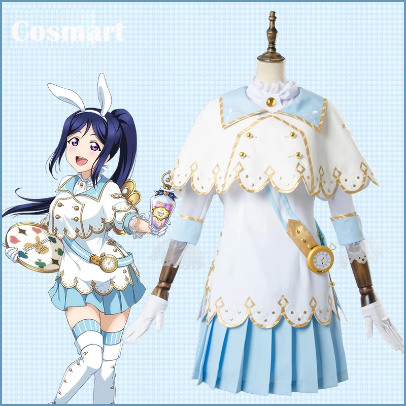 [Customize]Anime Love live Sunshine! Aqours figure Matsuura Kanan Incredible Country Maid Dress Cosplay costumes for women NEW