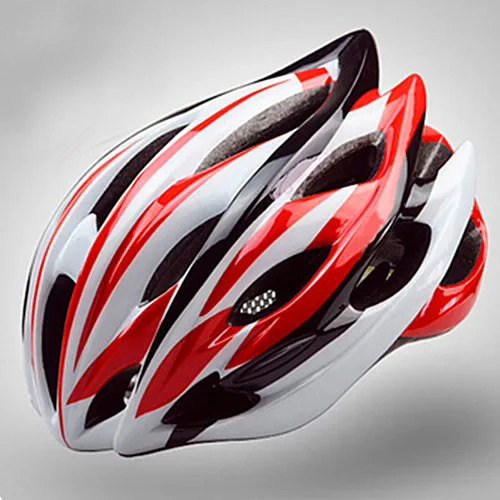 Ультралегкий велосипедный шлем, комфортный, безопасный, EPS, велосипедный шлем, велосипедный, спортивный, дорожный шлем для мужчин и женщин, Casco Ciclismo - Цвет: Red White